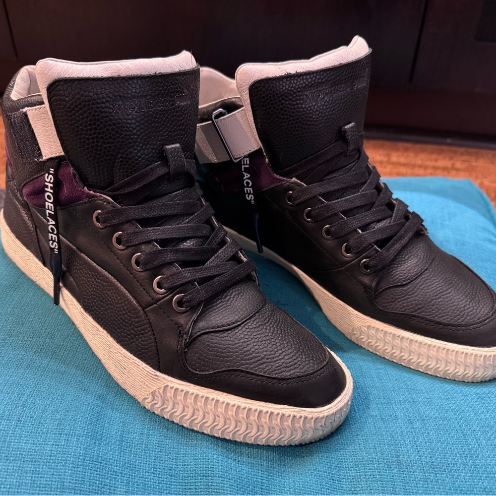 Alexander McQueen Black and White Sneakers